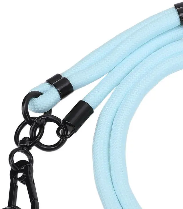 Alt view image 7 of 7 - Action Camera Lanyard for 3/Action 5/ONE X4, Adjustable Arrow Storage Case AntiLost Rope with 1/4" Thread & Cushion Pads (Blue)