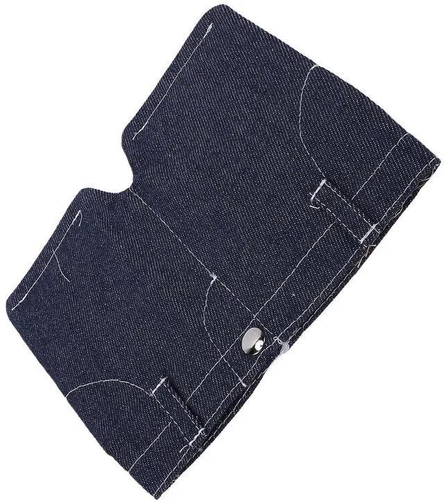 Alt view image 6 of 7 - Vintage Polyester Wallet | BiFold Card Holder With Multiple Slots For Keys Cash