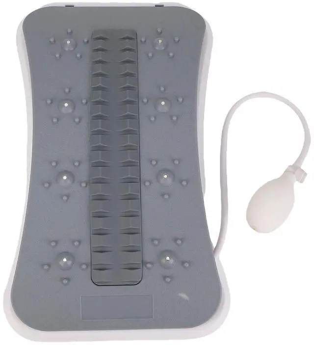 Main image of Lower Back Stretcher, Manual Air Pump Lumbar Stretcher Tool for Fitness Room