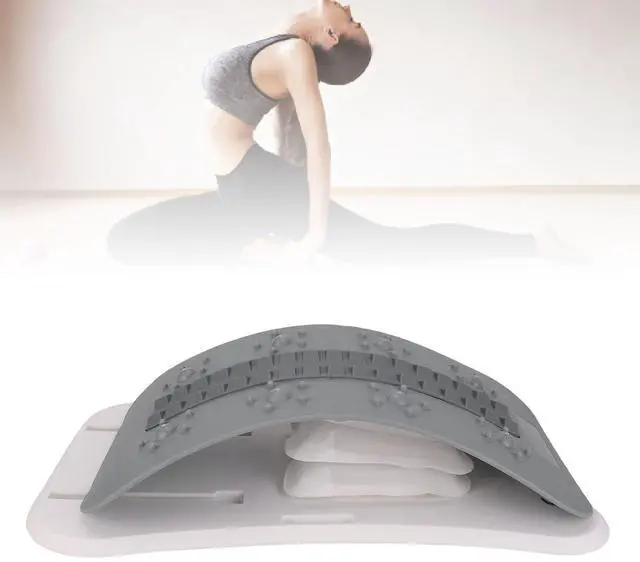 Alt view image 6 of 7 - Lower Back Stretcher, Manual Air Pump Lumbar Stretcher Tool for Fitness Room