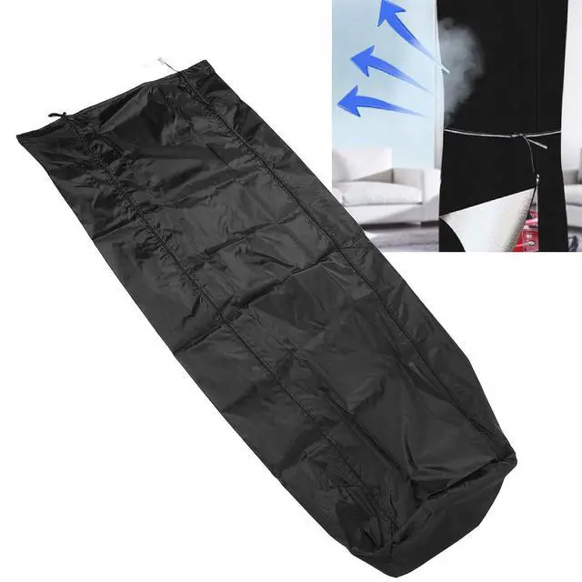 Alt view image 6 of 7 - Standing Garment Steam Iron Cover, Universal Fit for Single Double Pole Steamers, Water Polyester Dust Protection Storage Bag, 45x27x162cm