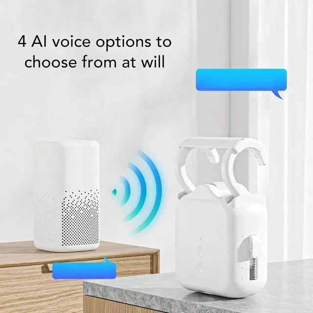Alt view image 6 of 7 - Automatic Curtain Opener Solar Powered, Smart Curtain Motor with APP & Remote Control, Compatible with Roman Rod U I Track, Voice Control for Home, Timed Auto Curtains Closer