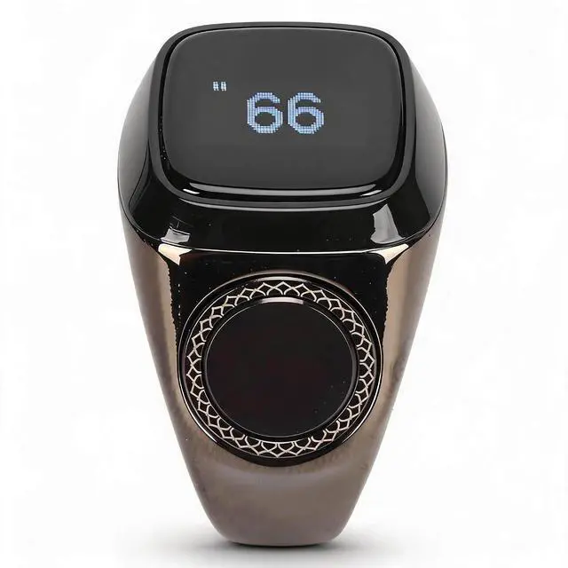 Main image of Finger Tally Counter, Portable Bluetooth Counter with 5 Digit Display, Handheld Number Click Counter, Electronic Counter with Charging Storage Case Support APP