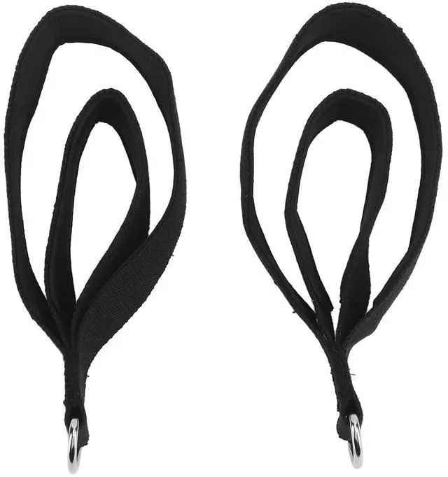 Alt view image 3 of 7 - Modern Pilates Straps - D Ring Double Loop Straps for Home Gym Workouts, Cotton, Adjustable Length, Anti-Slip, Compatible with Most Pilates Beds and Equipment