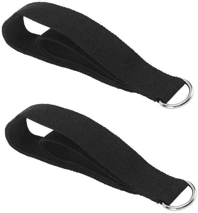 Alt view image 7 of 7 - Modern Pilates Straps - D Ring Double Loop Straps for Home Gym Workouts, Cotton, Adjustable Length, Anti-Slip, Compatible with Most Pilates Beds and Equipment