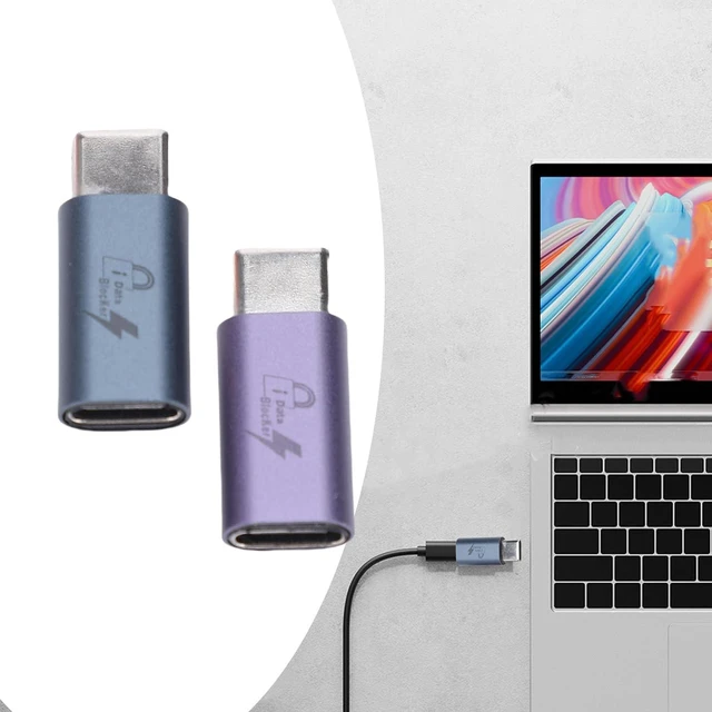 Alt view image 4 of 7 - 2PCS USB C to C Data Blocker, Anti Juice Jacking Refuse Hacking USB Data Blocker Only for Safe Charging, High Charging Efficiency