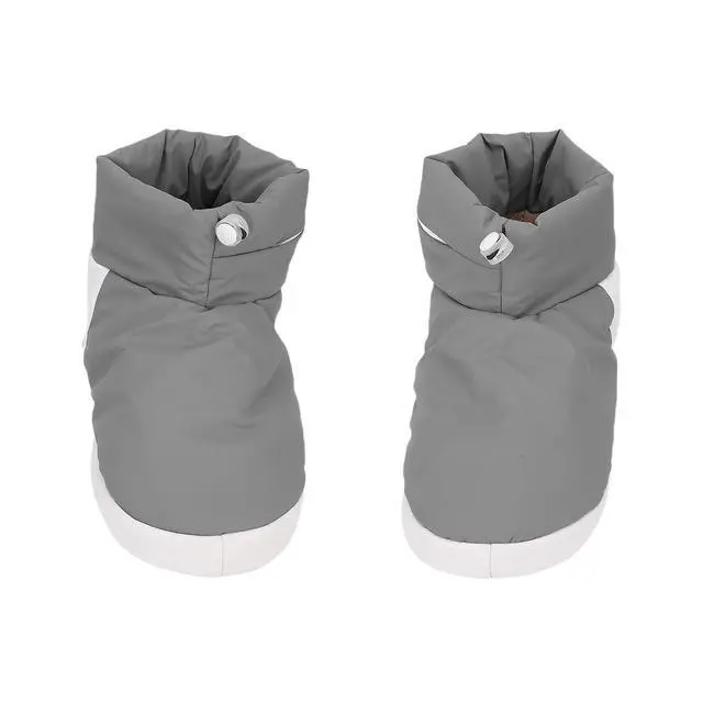 Alt view image 5 of 7 - Electric Heated Shoes | Windproof Nylon Boots with 5 Heat Settings & Antislip Sole for Indoor Outdoor Use