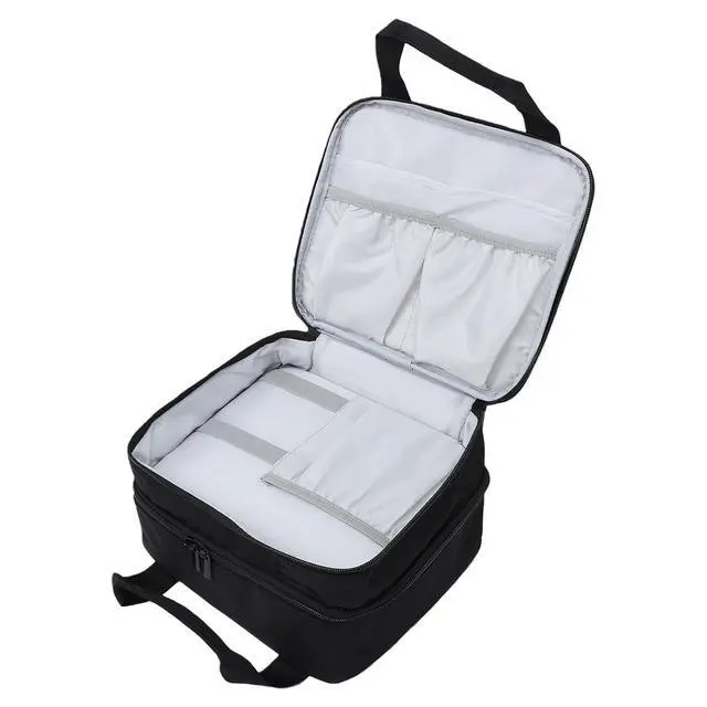 Alt view image 4 of 7 - Selphy CP1500 CP1300 CP1200 Printer Case | Padded Protective Bag with Storage Pockets for Adapter Paper Ink