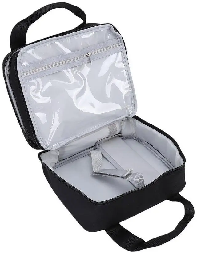 Alt view image 7 of 7 - Selphy CP1500 CP1300 CP1200 Printer Case | Padded Protective Bag with Storage Pockets for Adapter Paper Ink