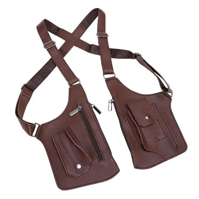 Alt view image 2 of 7 - Concealed Underarm Wallet Pouch | Adjustable Double Shoulder Security Bag For Men Women Daily