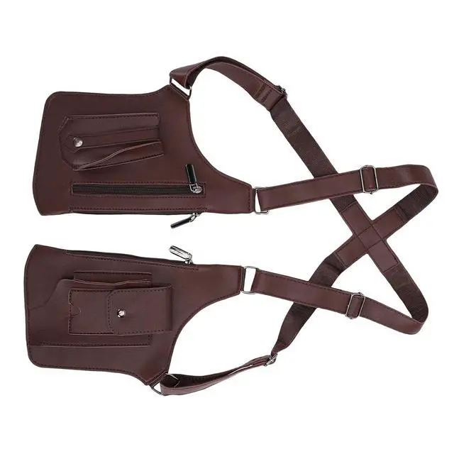 Alt view image 3 of 7 - Concealed Underarm Wallet Pouch | Adjustable Double Shoulder Security Bag For Men Women Daily