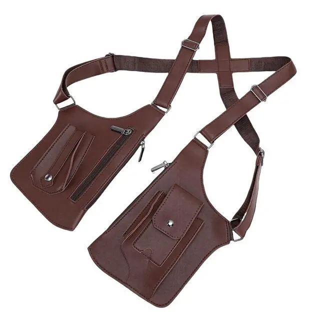 Alt view image 5 of 7 - Concealed Underarm Wallet Pouch | Adjustable Double Shoulder Security Bag For Men Women Daily