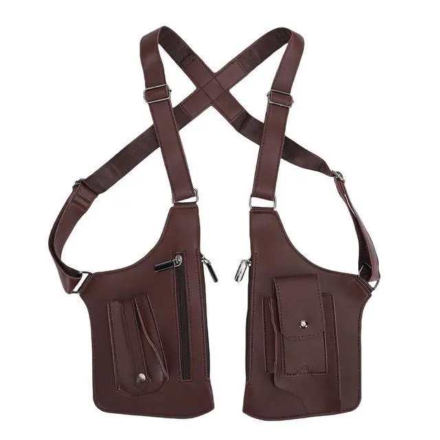 Alt view image 6 of 7 - Concealed Underarm Wallet Pouch | Adjustable Double Shoulder Security Bag For Men Women Daily