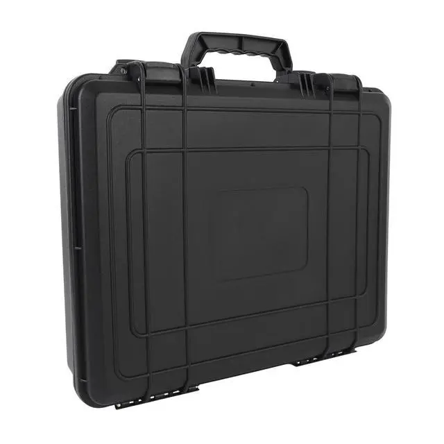 Alt view image 2 of 7 - Satellite Carry Case - with EVA Foam Interior, Satellite Dish Storage for Outdoor Travel, 40.1x34x10cm