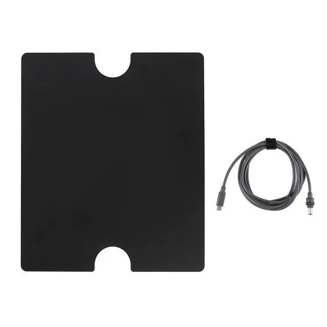 Alt view image 7 of 7 - Satellite Carry Case - with EVA Foam Interior, Satellite Dish Storage for Outdoor Travel, 40.1x34x10cm