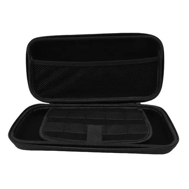 Main image of 2 2025 Hard Shell Console to Travel with 9 Pocket Games, a Plug with Shock for Players