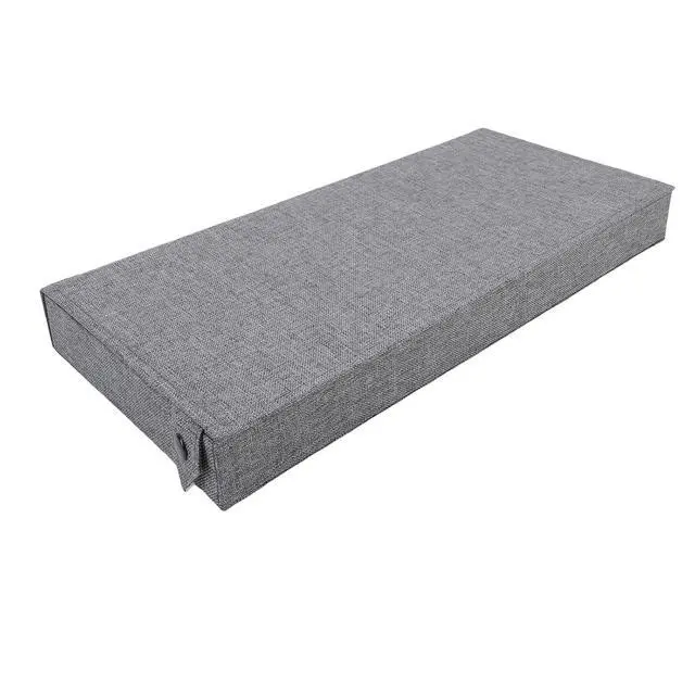 Alt view image 2 of 7 - Flip Top Eyeglass Box Soft Velvet Doubt 6 Compartments Storage For Glasses