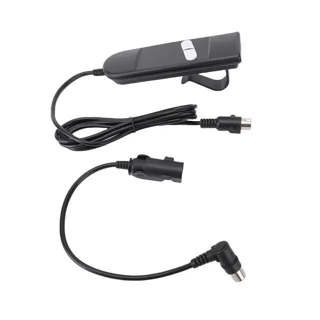Alt view image 4 of 7 - 4-Pin 2-Button Straight Plug Hand Control | Lift Chair Remote Replacement for Recliner and Electric Motor