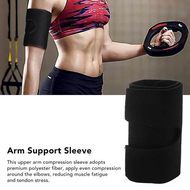 Alt view image 3 of 7 - Upper Arm, 1 Pcs Adjustable Strap Arm Support for Upper Arm, Pressure Pain Relief, Comfortable Compression Sports Accessories