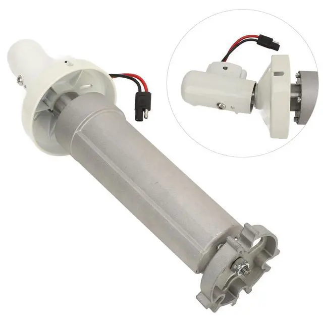 Alt view image 7 of 7 - 3310423.209B RV Awning Motor for A E 9100 Series 910 915 916 917, Aluminum Rh CNC Billet Torsion Assembly Replacement 12V DC