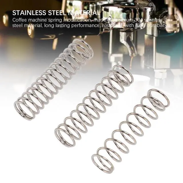 Alt view image 3 of 7 - 9 Bar 8 Bar 6.5 OPV Spring Modification Kit for Gaggia Classic Espresso Machine, Stainless Steel Pressure Spring Replacement with Easy Installation