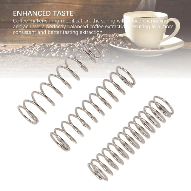 Alt view image 5 of 7 - 9 Bar 8 Bar 6.5 OPV Spring Modification Kit for Gaggia Classic Espresso Machine, Stainless Steel Pressure Spring Replacement with Easy Installation