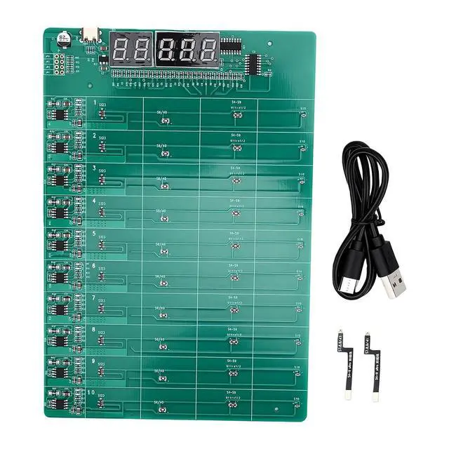 Alt view image 5 of 7 - Watch Battery Activation Board for S1-S10 Ultra | 1-40 Charging Tester with LED & Short Circuit Guard