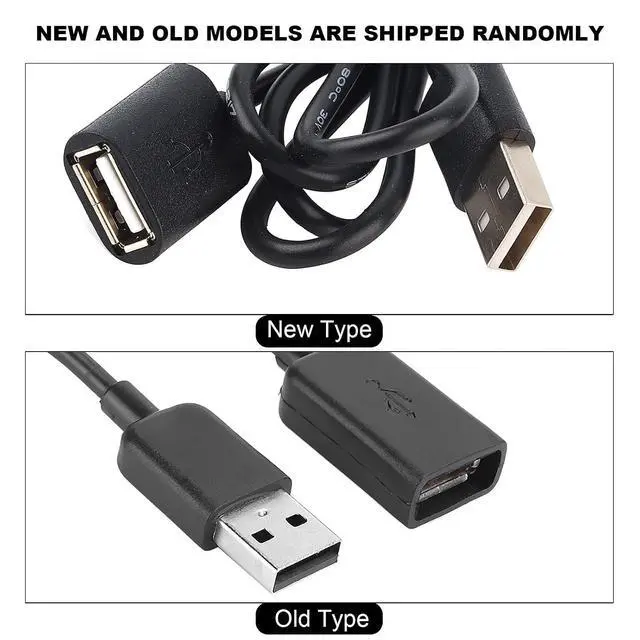 Alt view image 5 of 7 - Bracelet Watch Charger, Rubber TPE Soft Wire USB Charging Cable Lightweight Smart Bracelet Watch Charger for 4 1m/3.28ft Black