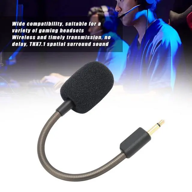 Alt view image 2 of 7 - Blackshark V2 Microphone for BlackShark V2, Detachable Gaming Headsets 3.5mm Jack Noise Cancelling Microphone