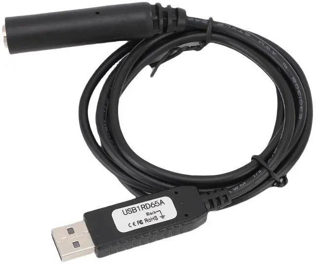 Alt view image 4 of 7 - USB to 6.5mm Audio Adapter, 4.3ft USB Switching Cable with 6.5mm Female Jack for PC Gaming & Custom Key Mapping, Compatible with, OS X