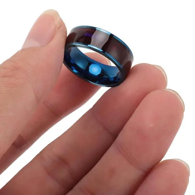 Alt view image 7 of 7 - 2024 New NFC Smart Ring for Universal Ntag213 Chip, Smart Finger Rewrite All Round Sensing for Mobile Phone (Blue), Genericcdpygxeo7f-11