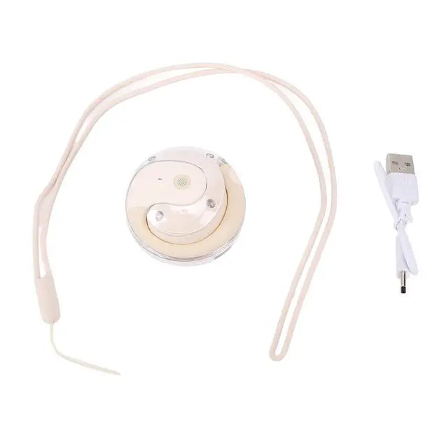Alt view image 5 of 7 - Earbud Translator in Real Time, Plugs Translator Earbuds, 144 Languages Online Translation 5.4 Wireless Over Ear Earbuds with APP for Travel Music and Calls (Beige)