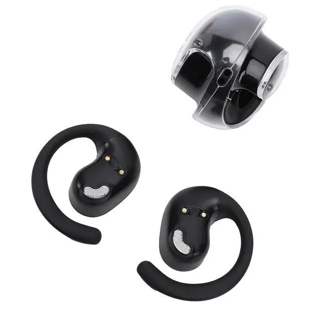 Alt view image 7 of 7 - Earbud Translator in Real Time, Plugs Translator Earbuds, 144 Languages Online Translation 5.4 Wireless Over Ear Earbuds with APP for Travel Music and Calls (Black)