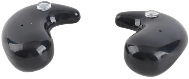 Alt view image 5 of 7 - Stereo Earbuds - 30mAh Earbuds with 300mAh Charging Case,for Entertainment, Work, Study, Sleep, Comfortable Design (Black)
