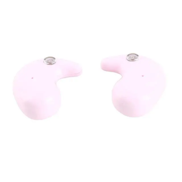 Alt view image 2 of 7 - Stereo Earbuds - 30mAh Earbuds with 300mAh Charging Case,for Entertainment, Work, Study, Sleep, Comfortable Design (Roseate)