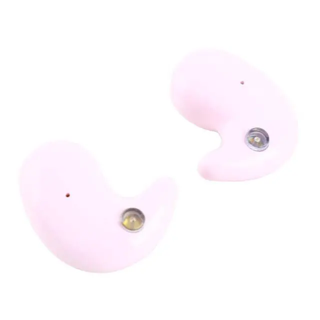 Alt view image 5 of 7 - Stereo Earbuds - 30mAh Earbuds with 300mAh Charging Case,for Entertainment, Work, Study, Sleep, Comfortable Design (Roseate)