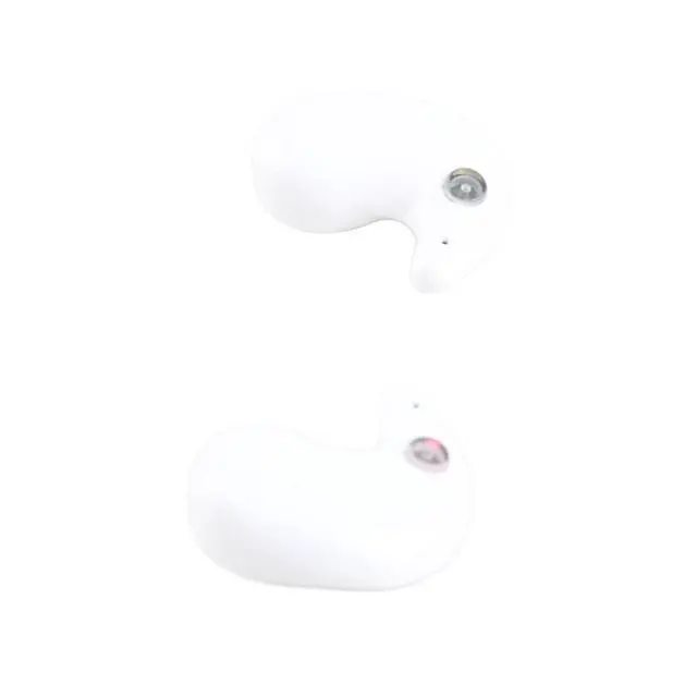 Alt view image 2 of 7 - Stereo Earbuds - 30mAh Earbuds with 300mAh Charging Case,for Entertainment, Work, Study, Sleep, Comfortable Design (White)