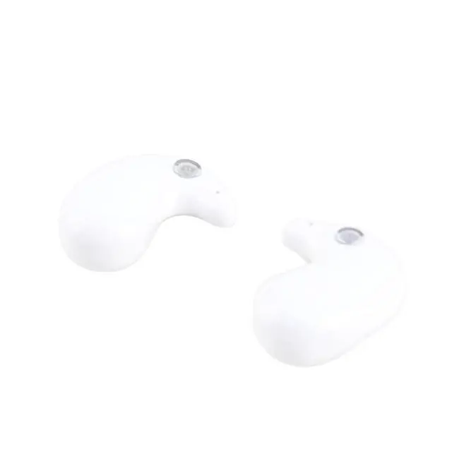 Alt view image 3 of 7 - Stereo Earbuds - 30mAh Earbuds with 300mAh Charging Case,for Entertainment, Work, Study, Sleep, Comfortable Design (White)
