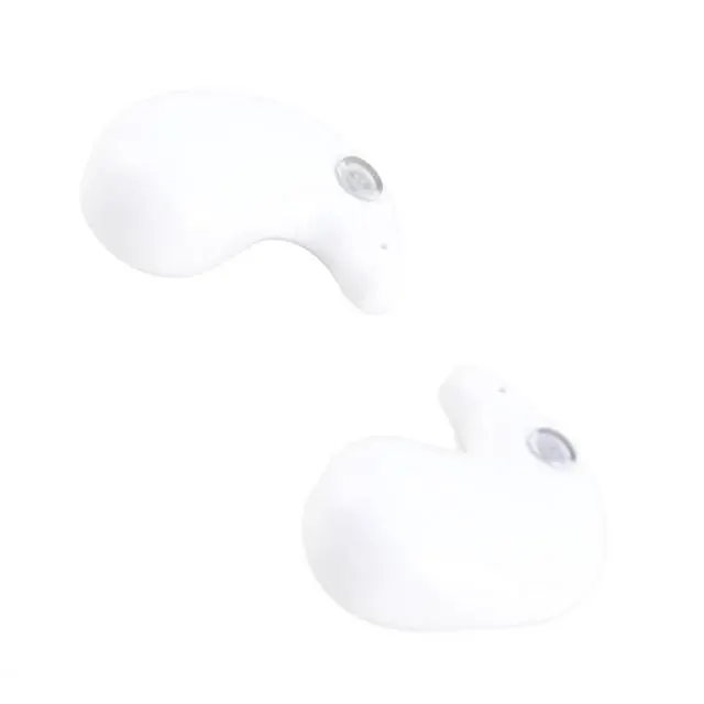 Alt view image 4 of 7 - Stereo Earbuds - 30mAh Earbuds with 300mAh Charging Case,for Entertainment, Work, Study, Sleep, Comfortable Design (White)