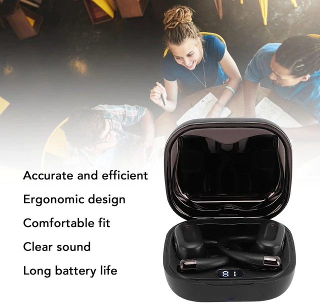Alt view image 3 of 7 - Language Translator Earbuds, Bluetooth 5.4 Noise Reduction Language Translator Supports 133 Languages Real Time Translation, with APP, Perpetual Use
