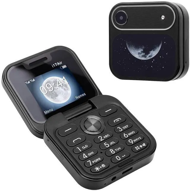 Main image of Unlocked Flip Phone, Dual SIM GSM Mobile Phone with Bluetooth 4.0 3.5mm Jack, Large Buttons Loud Speaker One Touch Dialing, Seniors Travel Work (Black)