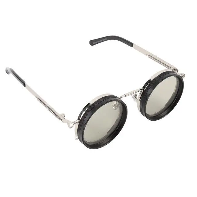 Alt view image 2 of 7 - Polarized Round Sunglasses for Men Women | 49mm ND2-400 Adjustable Tint Fishing Glasses Protection, Classic Style