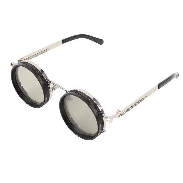 Alt view image 3 of 7 - Polarized Round Sunglasses for Men Women | 49mm ND2-400 Adjustable Tint Fishing Glasses Protection, Classic Style