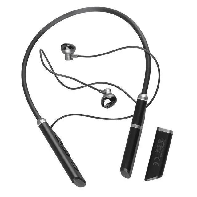 Alt view image 2 of 7 - Sports Neckband Earbuds | Magnetic Design with Noise Cancelling & Strong Bass for Gym Running Workout
