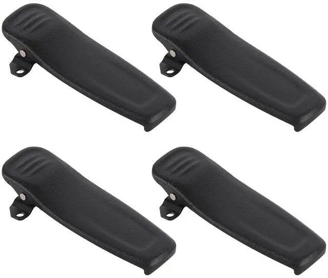 Main image of 4 Pcs Radio Belt Clamp/Holder Replacement, Heavy Duty ABS Belt Clamp/Holder for HYT TC-610-508 -700-780, Secure &