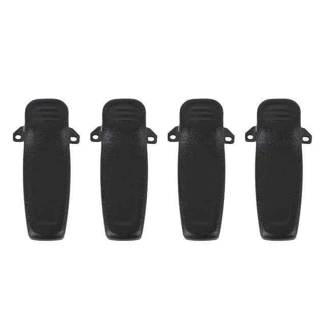 Alt view image 4 of 7 - 4 Pcs Radio Belt Clamp/Holder Replacement, Heavy Duty ABS Belt Clamp/Holder for HYT TC-610-508 -700-780, Secure &