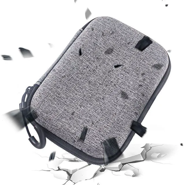 Alt view image 6 of 7 - Fashion Hard Case Compatible with PLAUD NotePin AI Voice Recorder, Water Proof Portable lightweight Plaud Storage Bag for all accessories, Custom Foam Insert