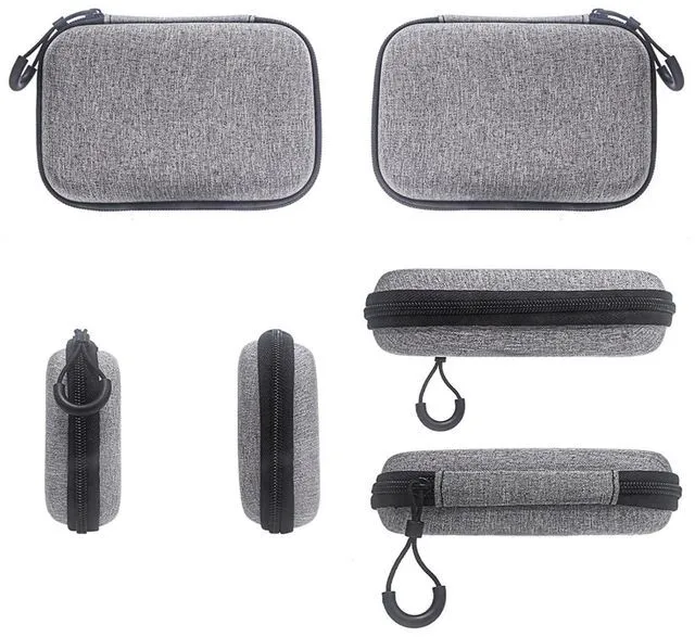 Alt view image 7 of 7 - Fashion Hard Case Compatible with PLAUD NotePin AI Voice Recorder, Water Proof Portable lightweight Plaud Storage Bag for all accessories, Custom Foam Insert