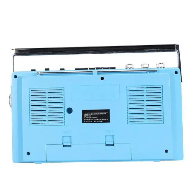 Alt view image 5 of 7 - Portable Cassette Tape Player - Retro Cassette Player, FM MW SW1 SW2 Radio Stereo, Bluetooth CasetteTape Player Recorder