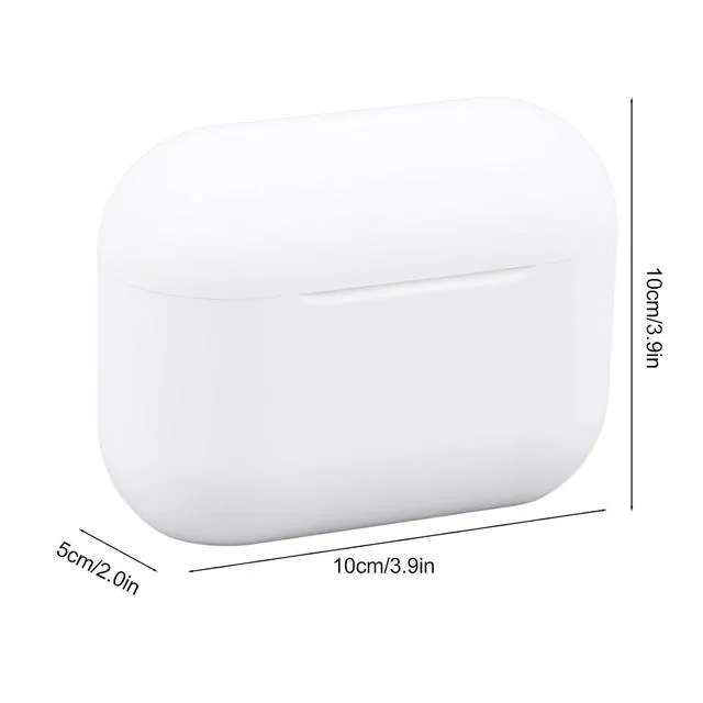 Alt view image 5 of 7 - Bluetooth Earbuds, Noise Canceling Headphones with Charging Case, Stereo Stylish Heart Shaped Earphones for Gym Office School
